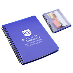 Hardcover Notebook with Pouch 20