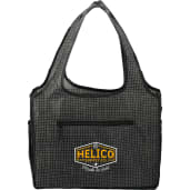Grid Bungalow Tote, custom tote bag with logo imprint 9