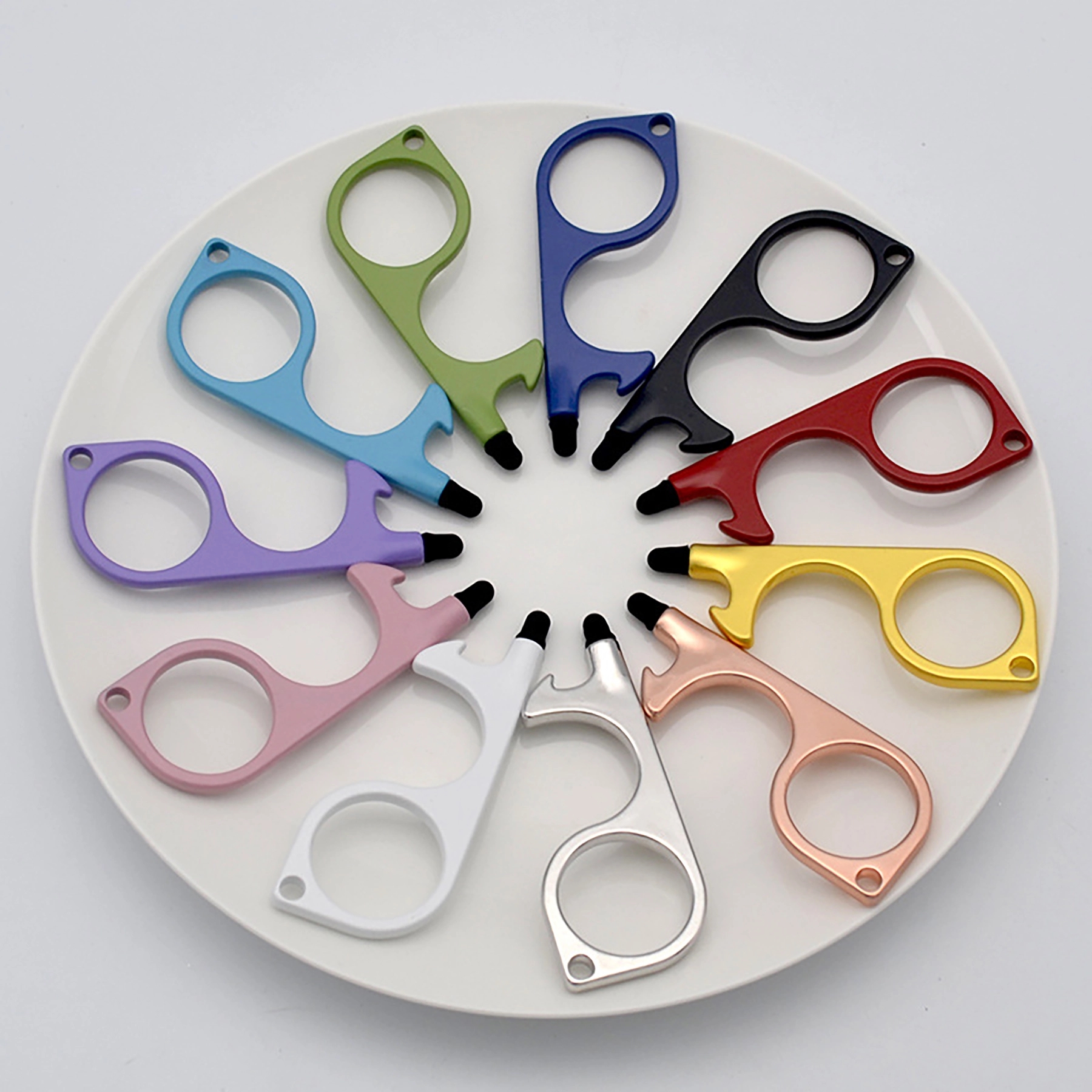Aluminum Alloy Anti-contact Door Opener 3