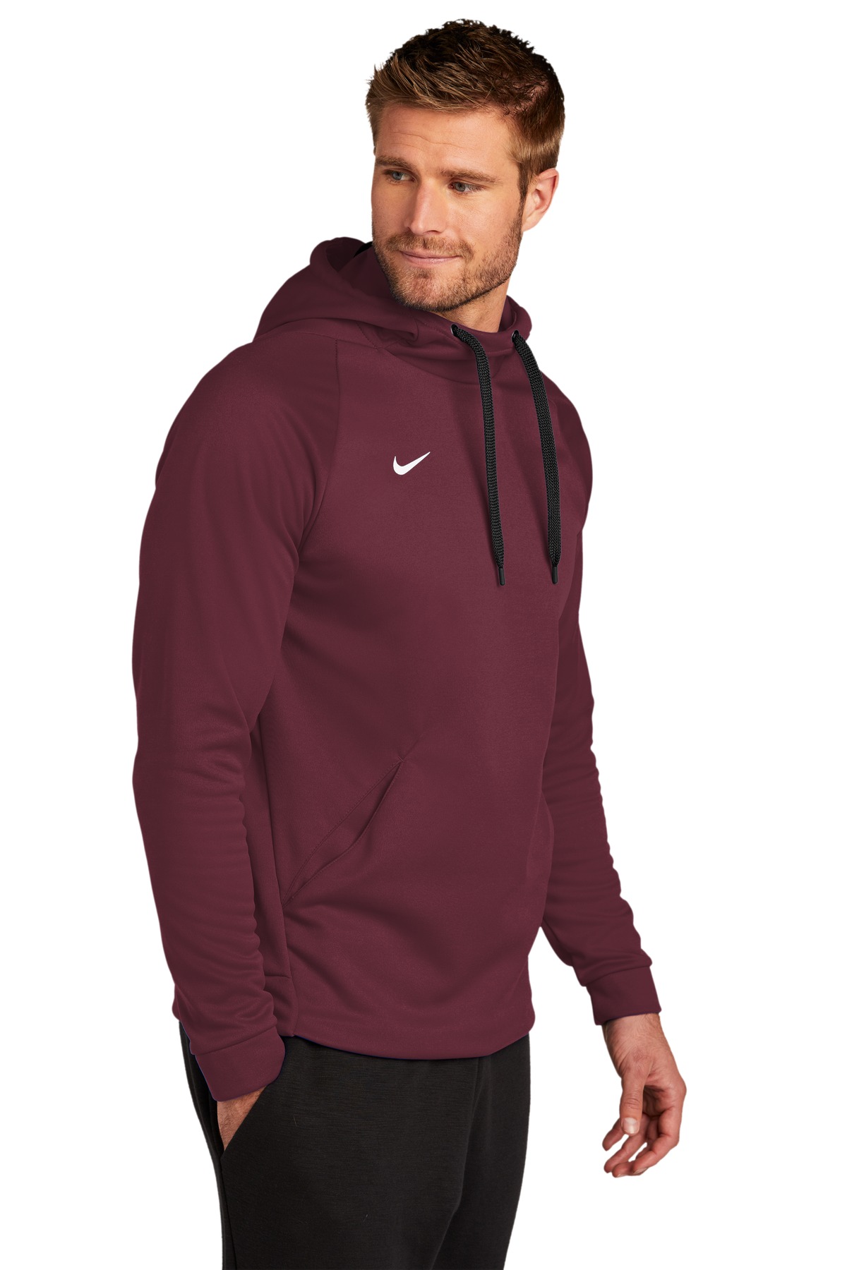 Nike Therma-FIT Pullover Fleece Hoodie CN9473, custom hoodie or sweatshirt with logo imprint 1