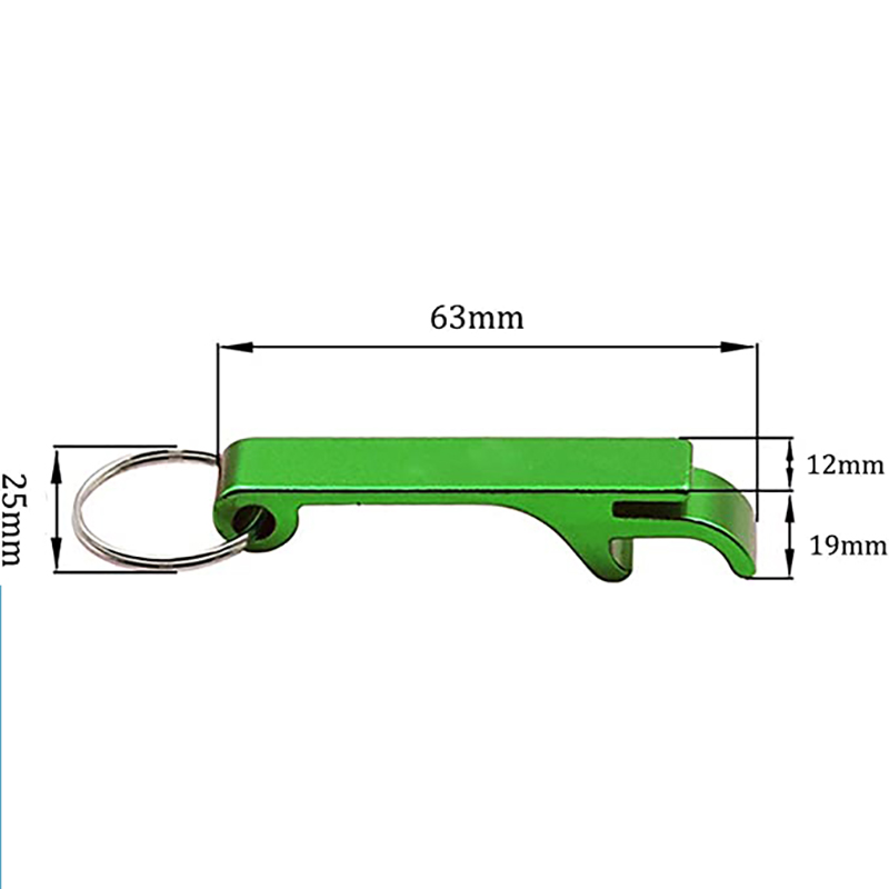 Multifunctional Beer Bottle Opener Keychain 10