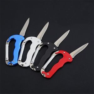 Versatile Carabiner Multitool Kit With Knife Flashlight 8