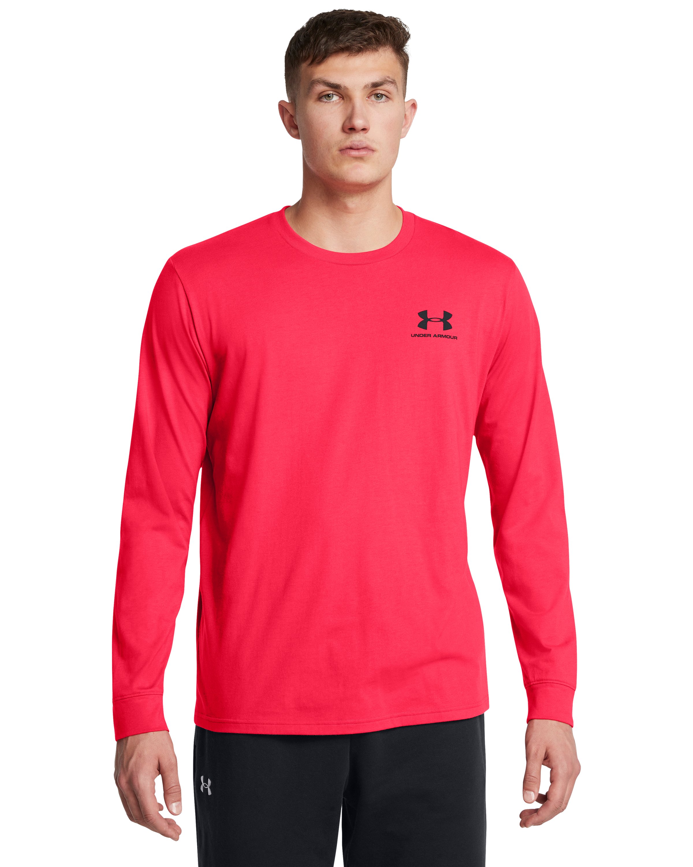 UA Left Chest Men's Long Sleeve 4