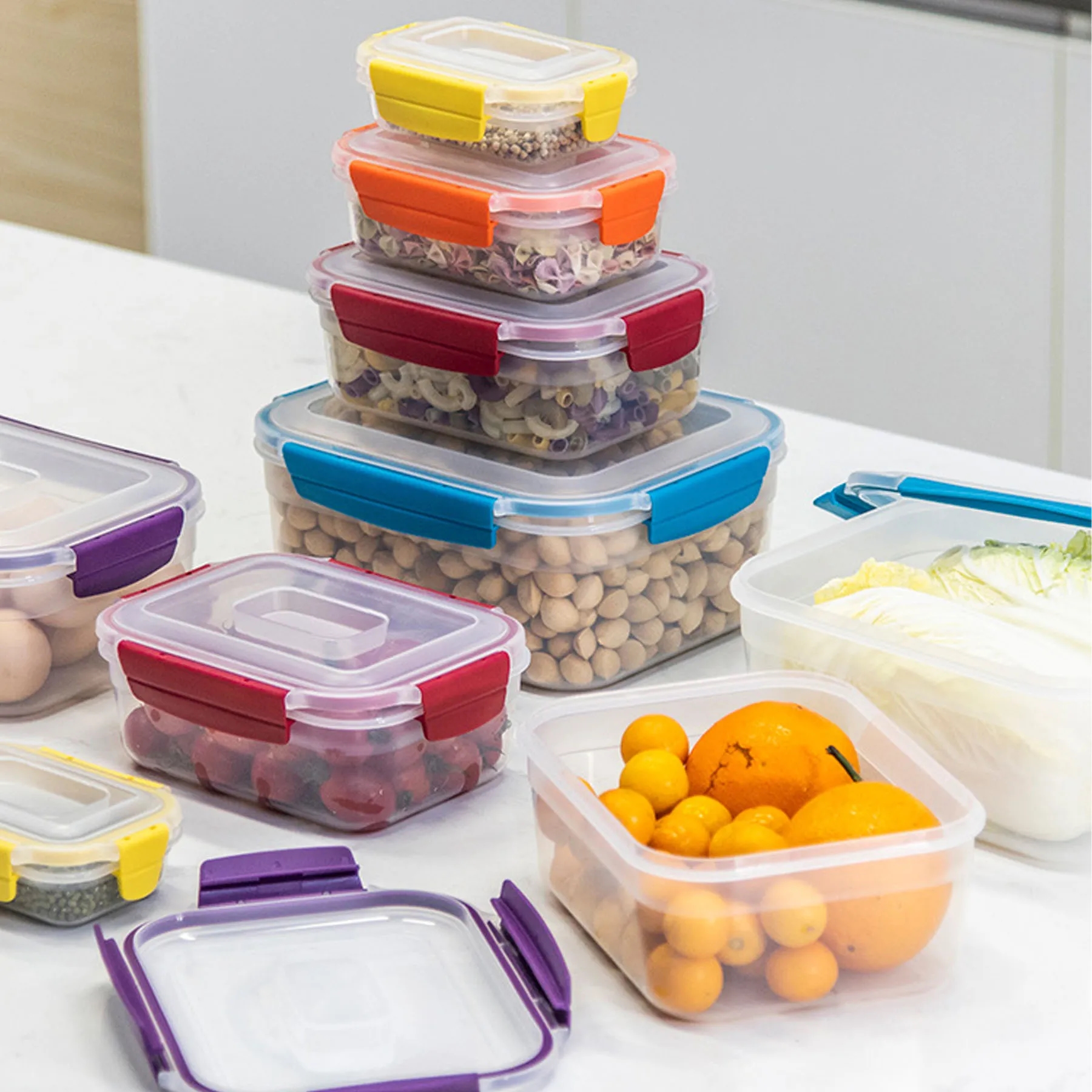 Five Piece Set Of Food Storage Box 4