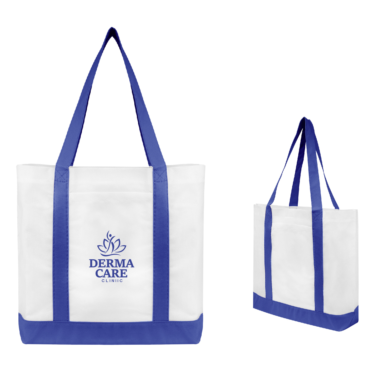 Non-Woven Tote Bag With Trim Colors 1