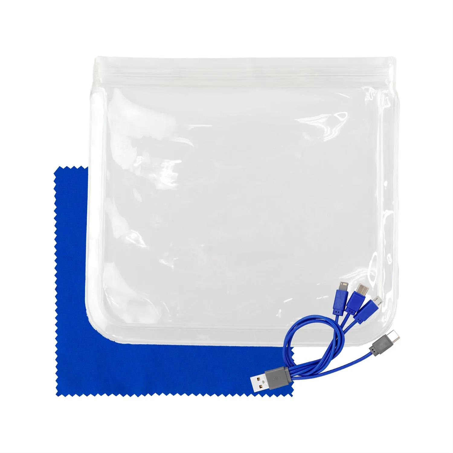 Clear Cable & Cloth Set 10