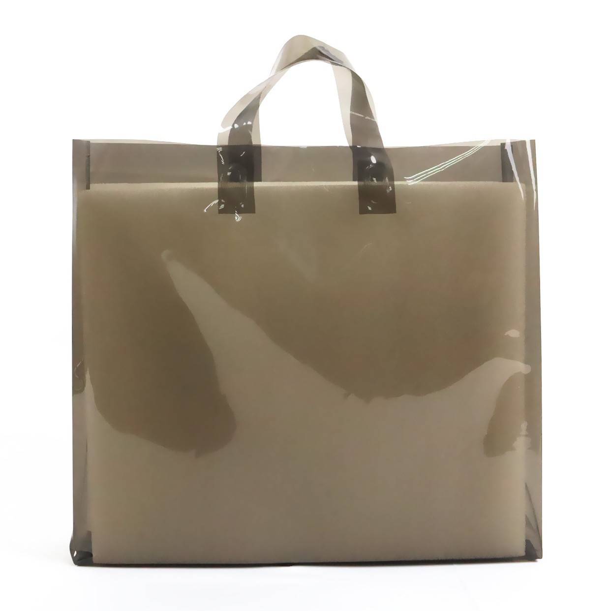 PVC super transparent handbag shopping bag 3