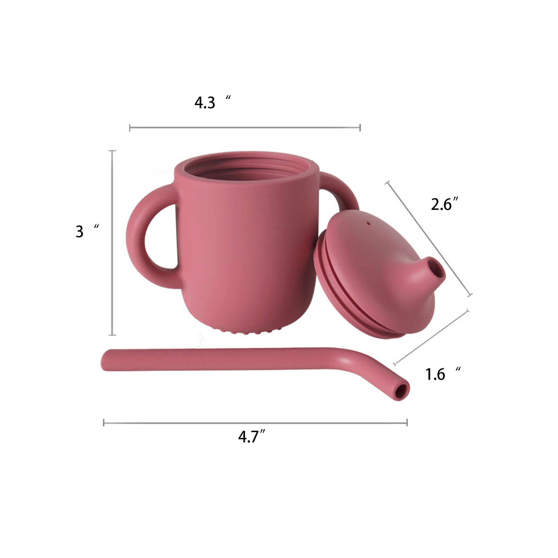Silicone Sippy Cup 3