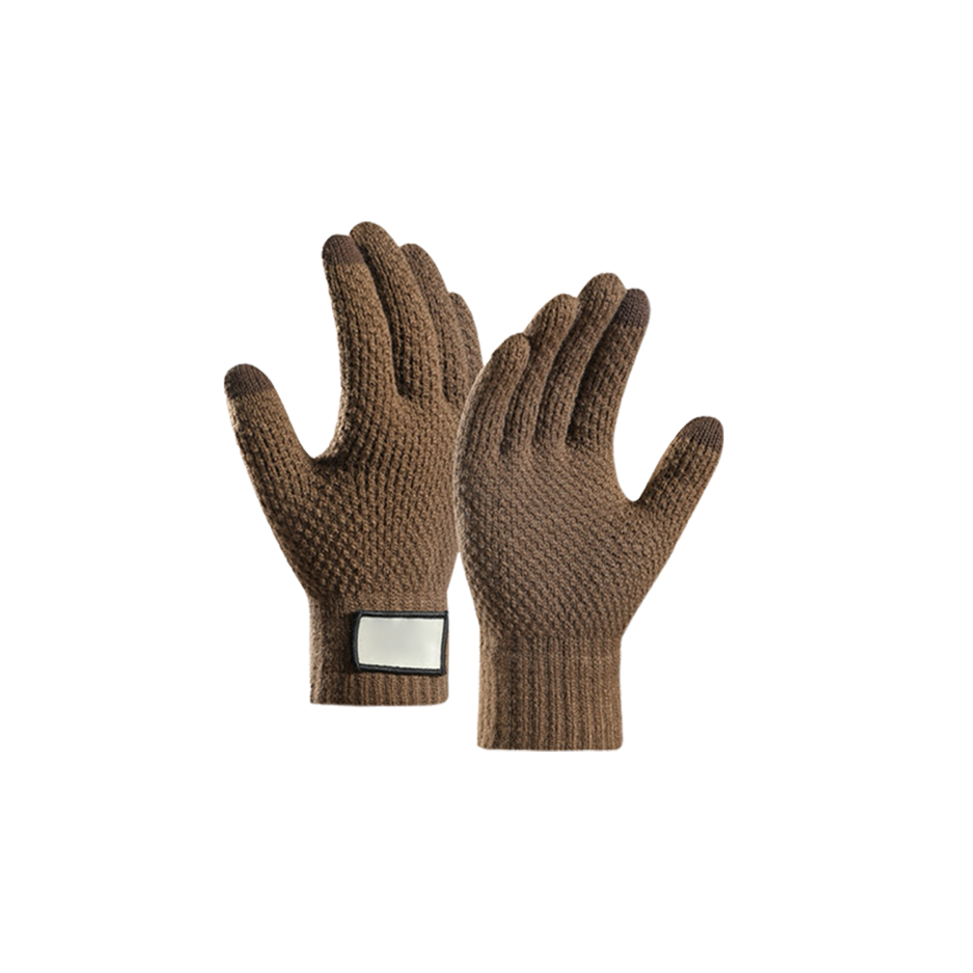 Plush Knitted Warm Cycling Gloves 6