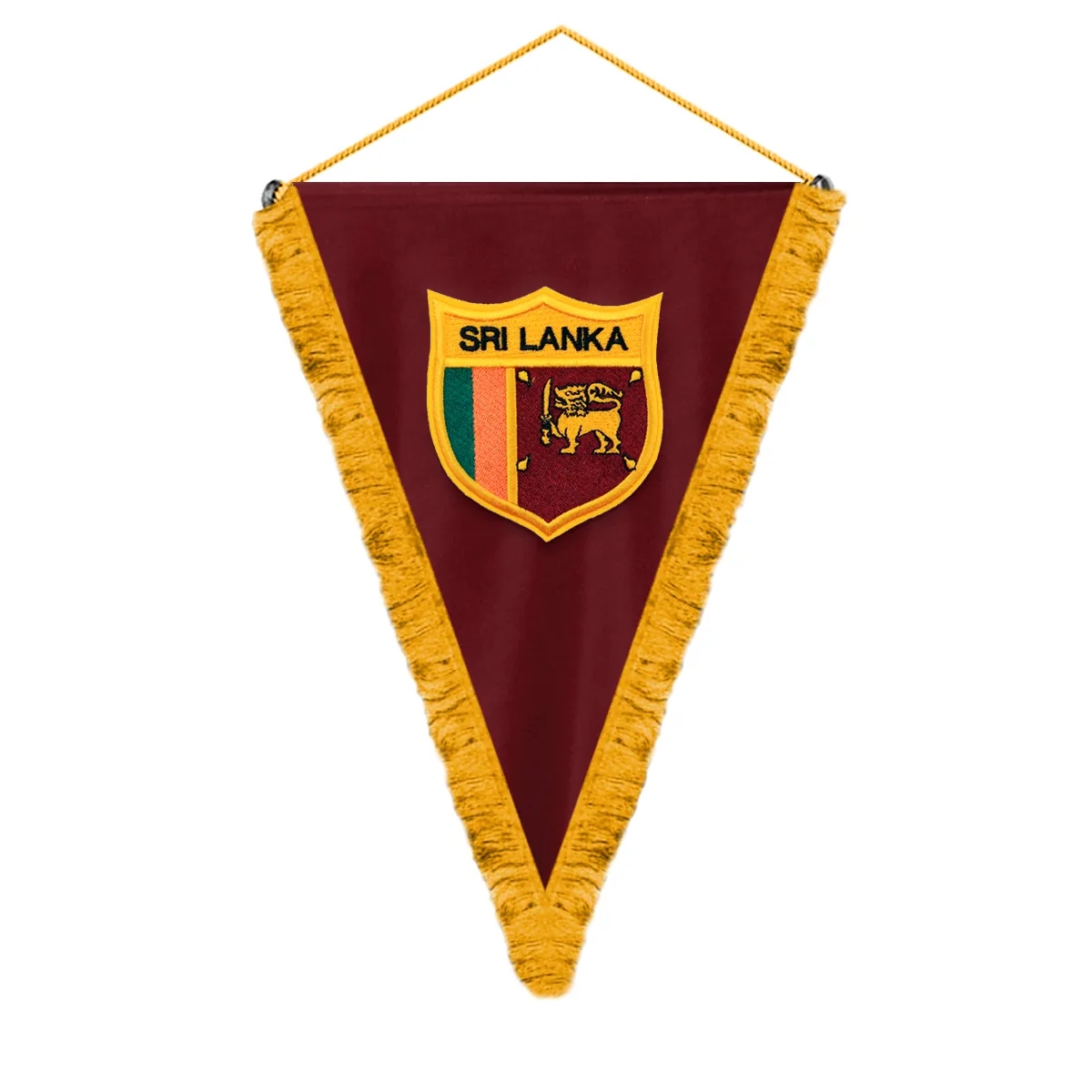 Podium Banner - Class B Applique & Embroidered 14" x 20" 1