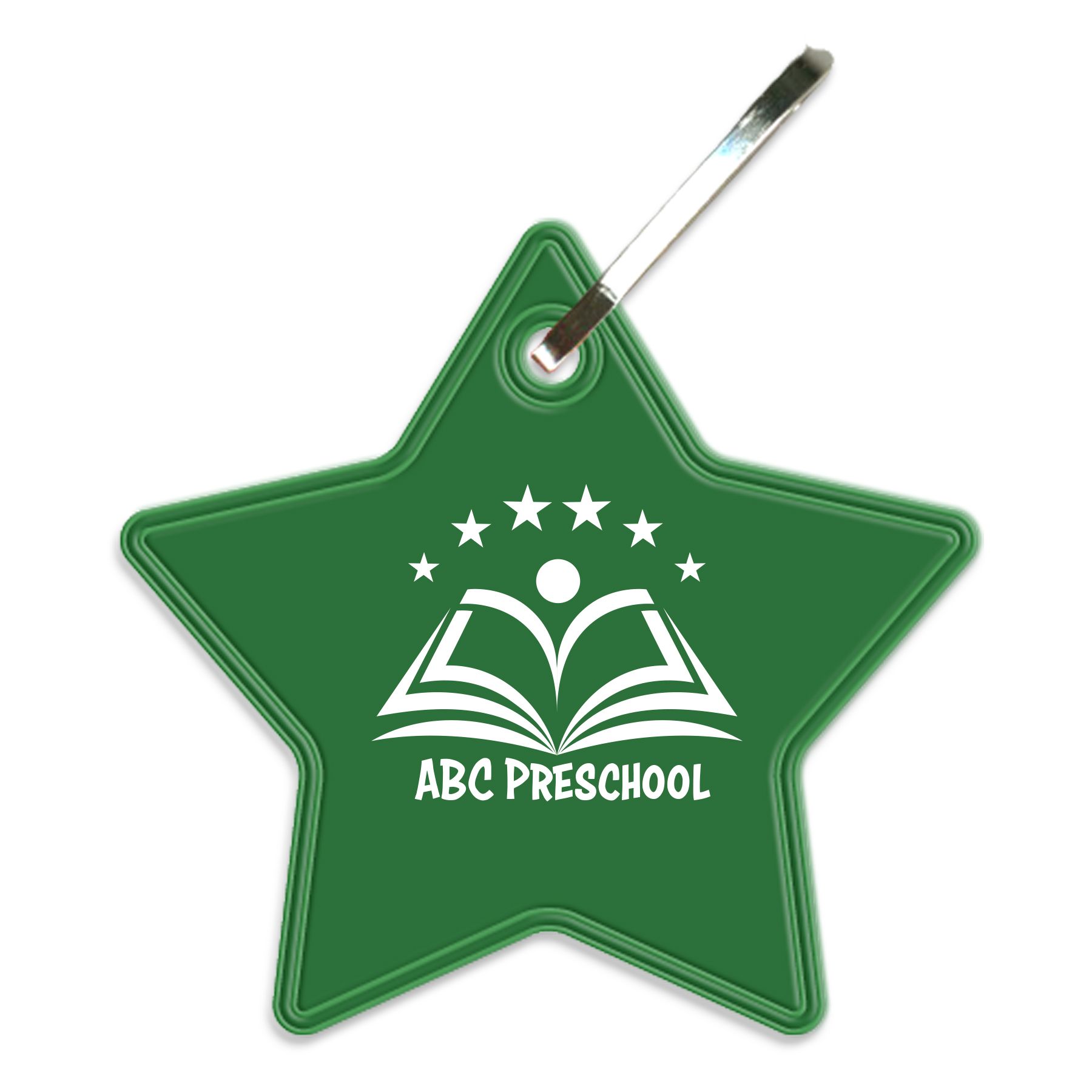Star Reflective Zipper Pull 2