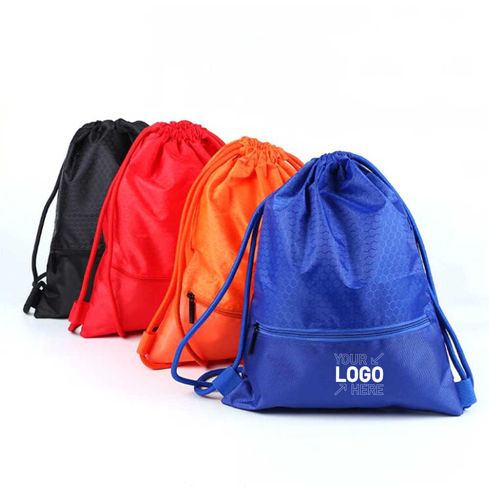 Sports Sackpack Gym Sack with Side Pocket 4
