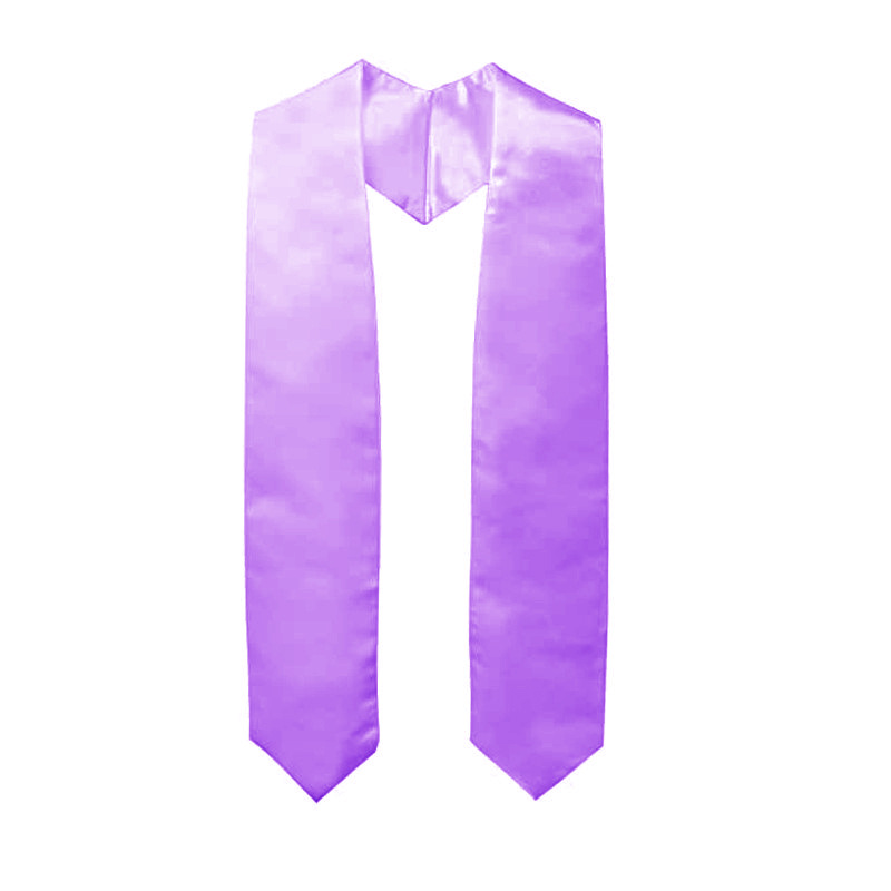 Custom Graduation Solid Color Stole 3