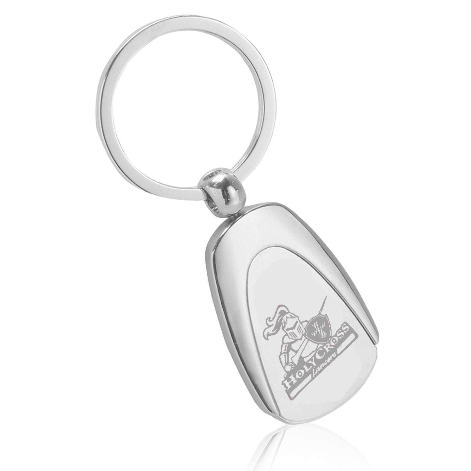 Silver Chrome Metal Keychains 2