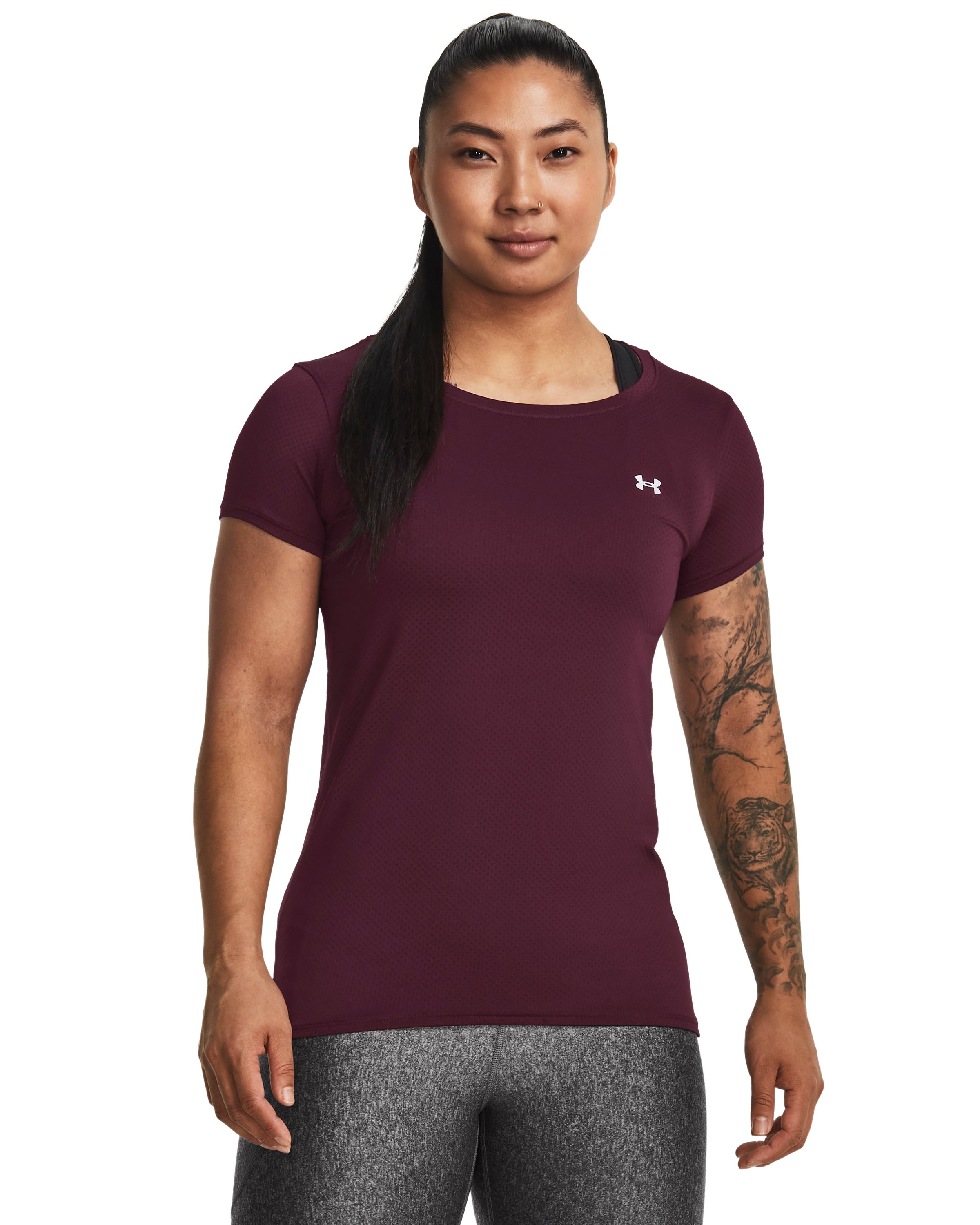 HeatGear Armour Women's Short Sleeve 25