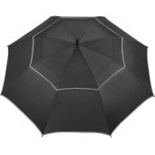 62" RPET Golf Umbrella w/ Reflective Trim 162