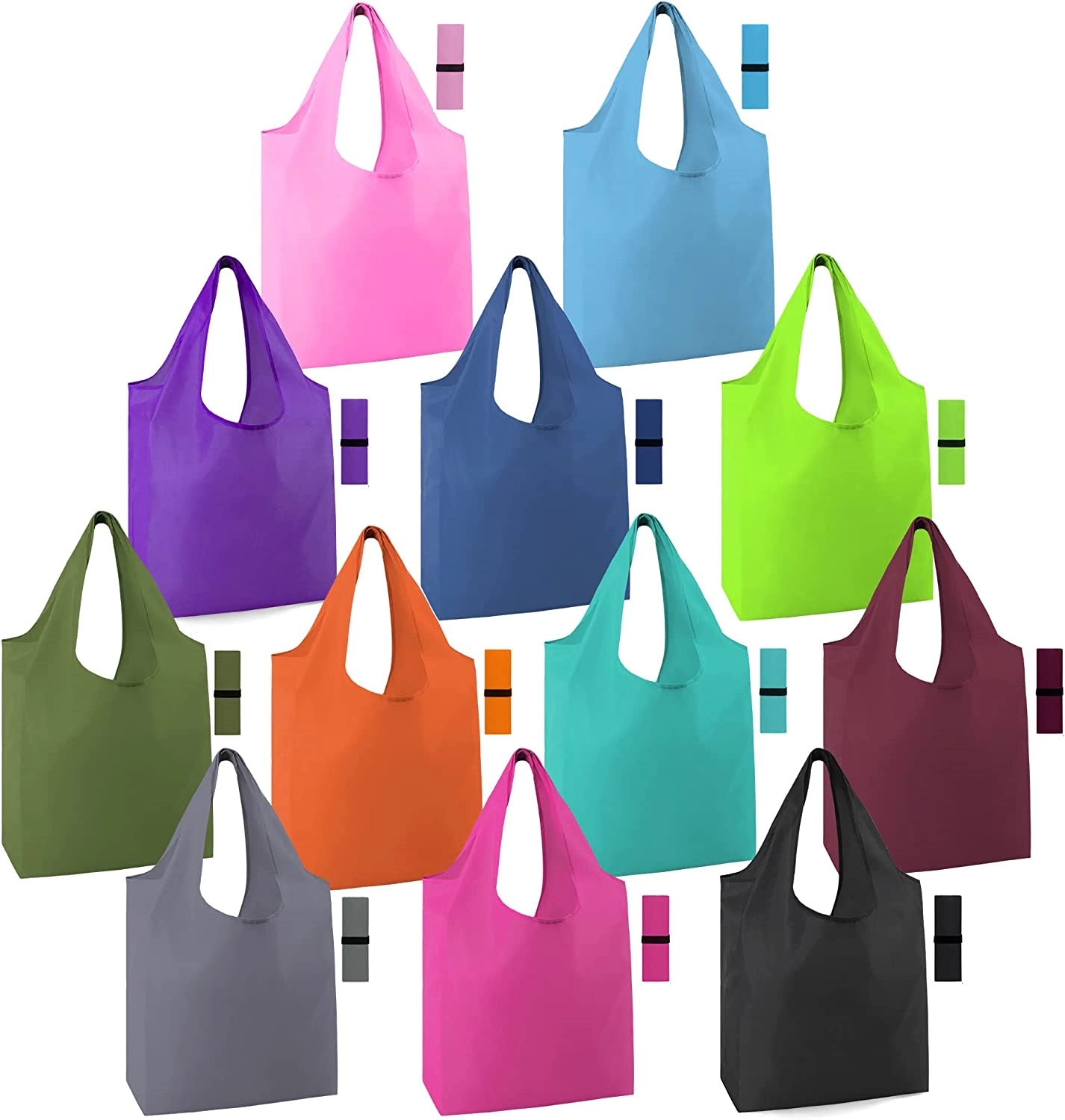 Foldable Shopping Tote Bag, custom tote bag with logo imprint 3