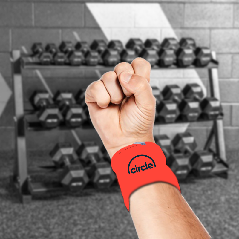 Zipper Pocket Wristband-Full Color Dye-Sublimated 5