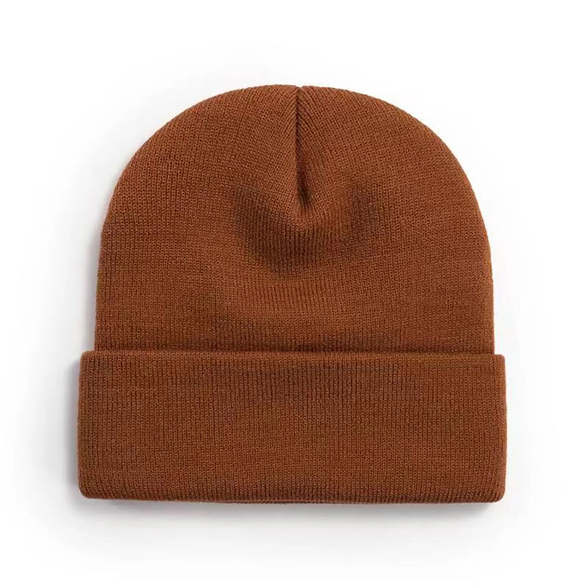 Acrylic Beanie Knit Hat MOQ 50pcs 5