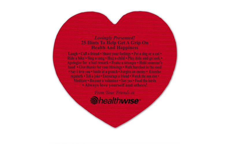 Health & Happiness Heart Jar Opener