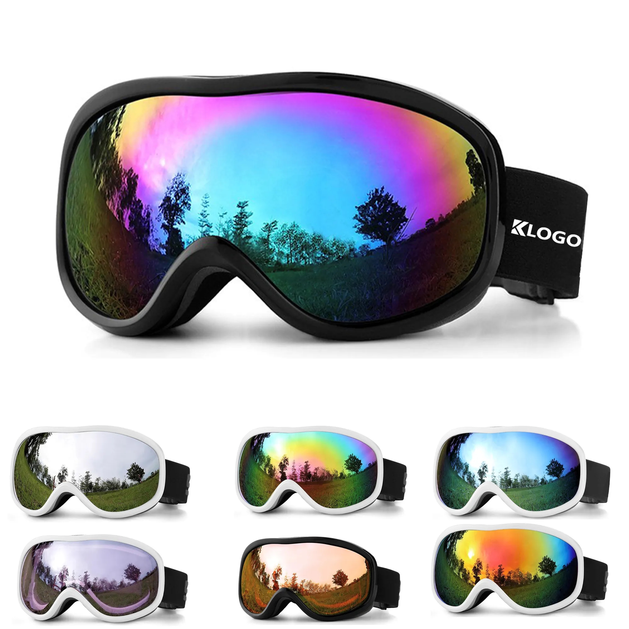 Double Layer Strong Anti Fog Ski Goggles 2