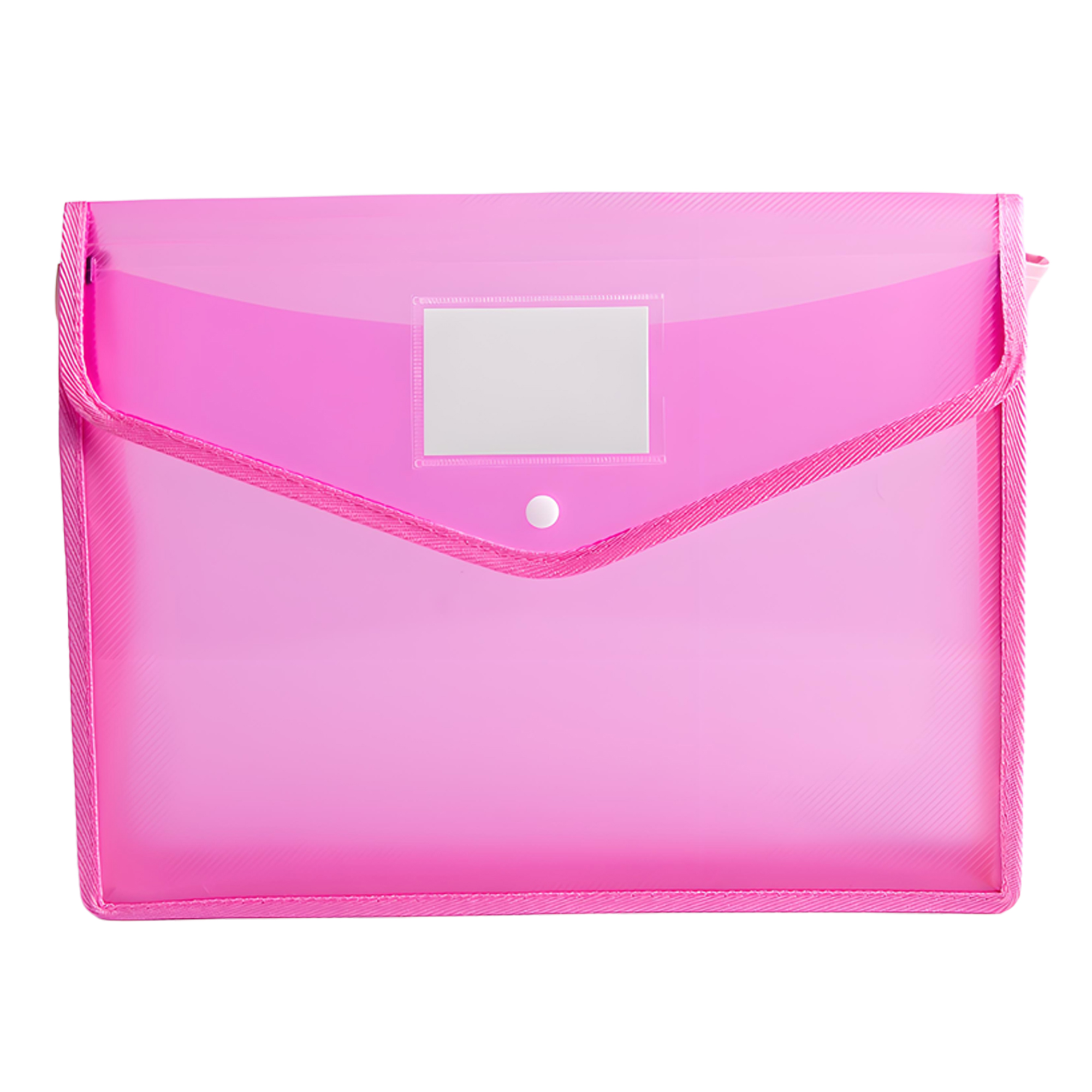 Plastic Expandable Document File Folder Envelopes 8