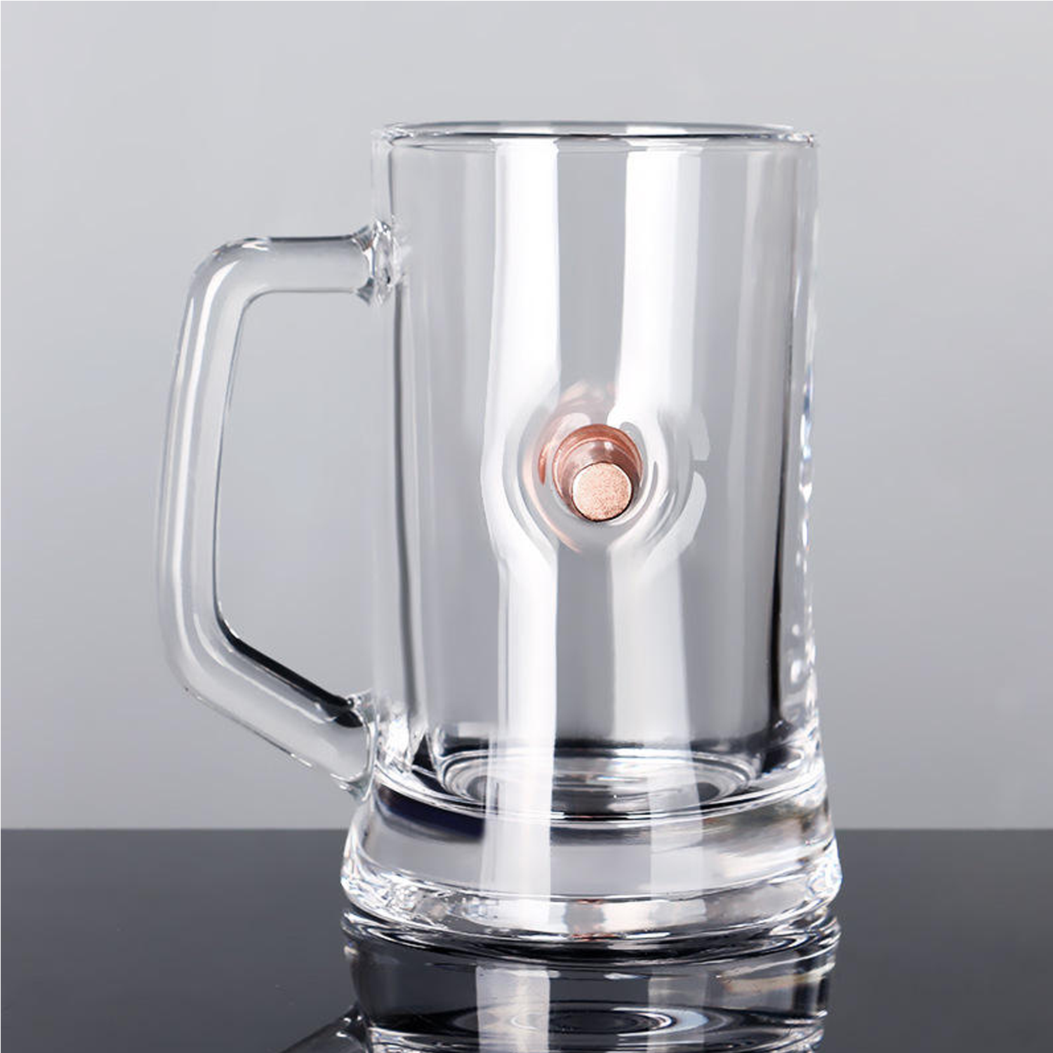 13oz Heavy Base Clear Whiskey Glass Mug 5