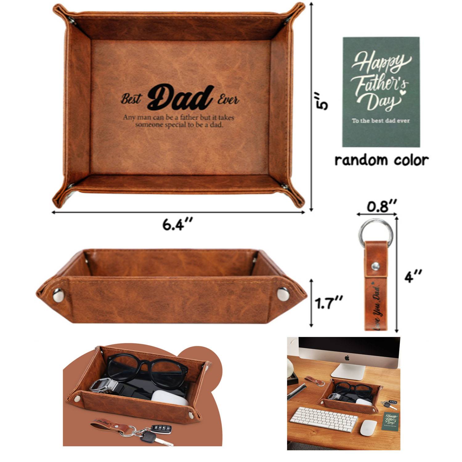 Jewelry Tray Unique Birthday Gifts for Stepdads Husband Men 5