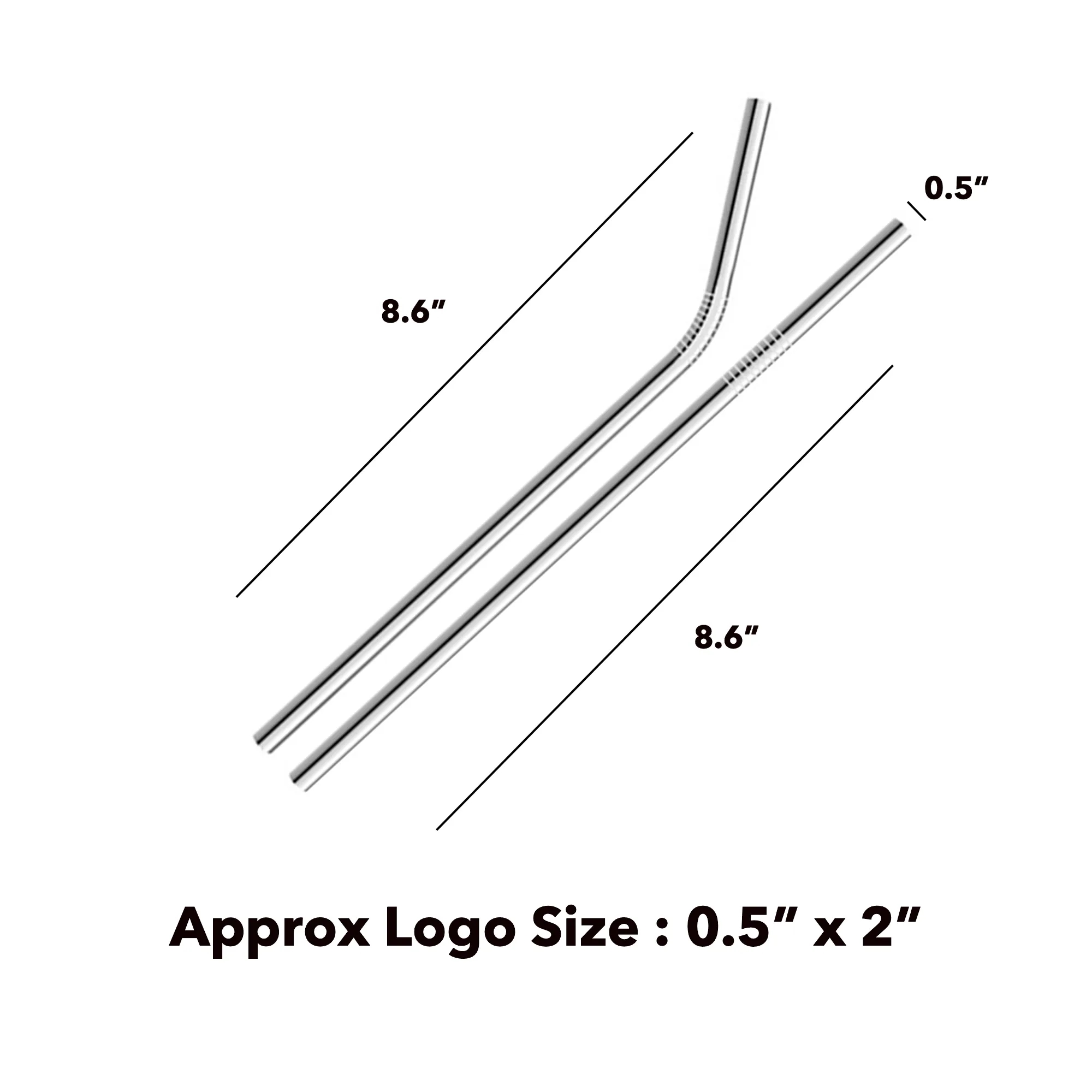 MOQ50 Clean Taste Metal Straw 2