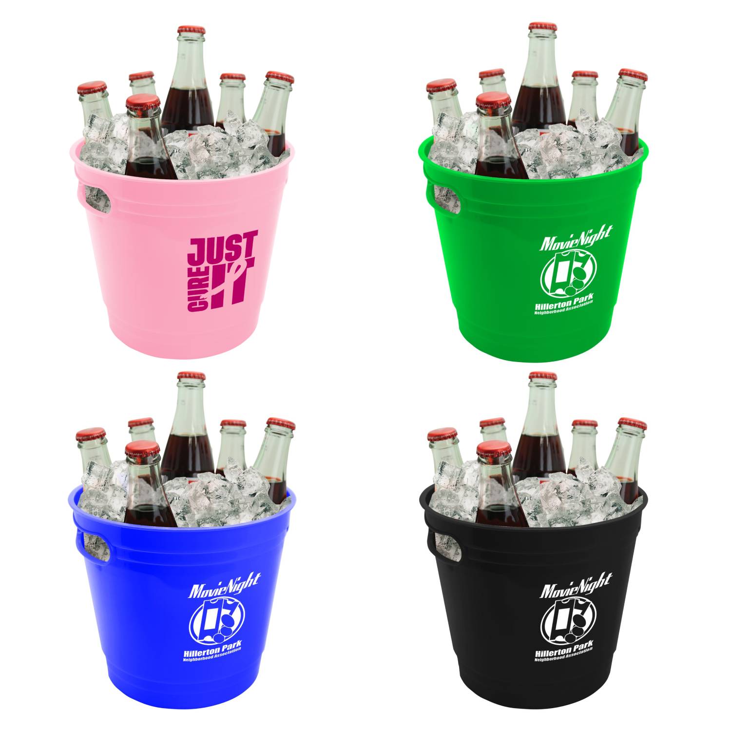 Beverage and Ice Party Bucket 8