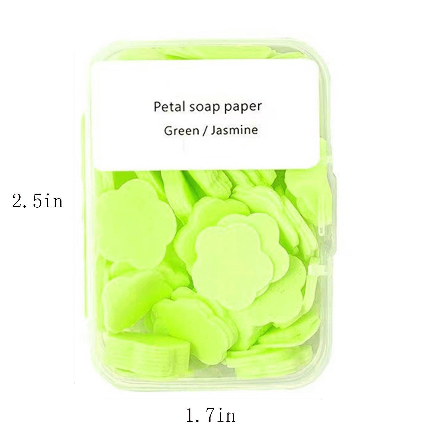 80Pcs Portable Antibacterial Soap Sheets 7