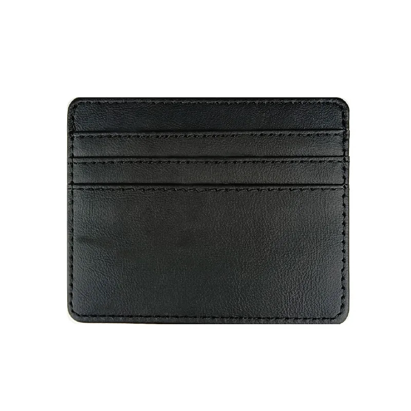 PU Leather Card Holder Slim Wallets Minimalist 1