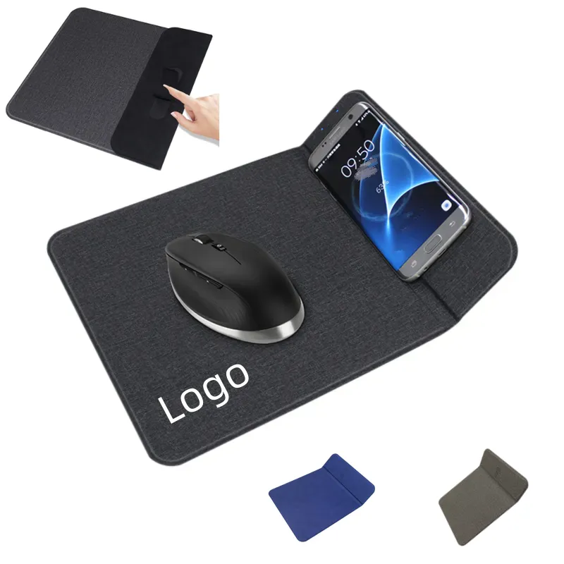 15W Fast Wireless Charging Pad with phone stand 6