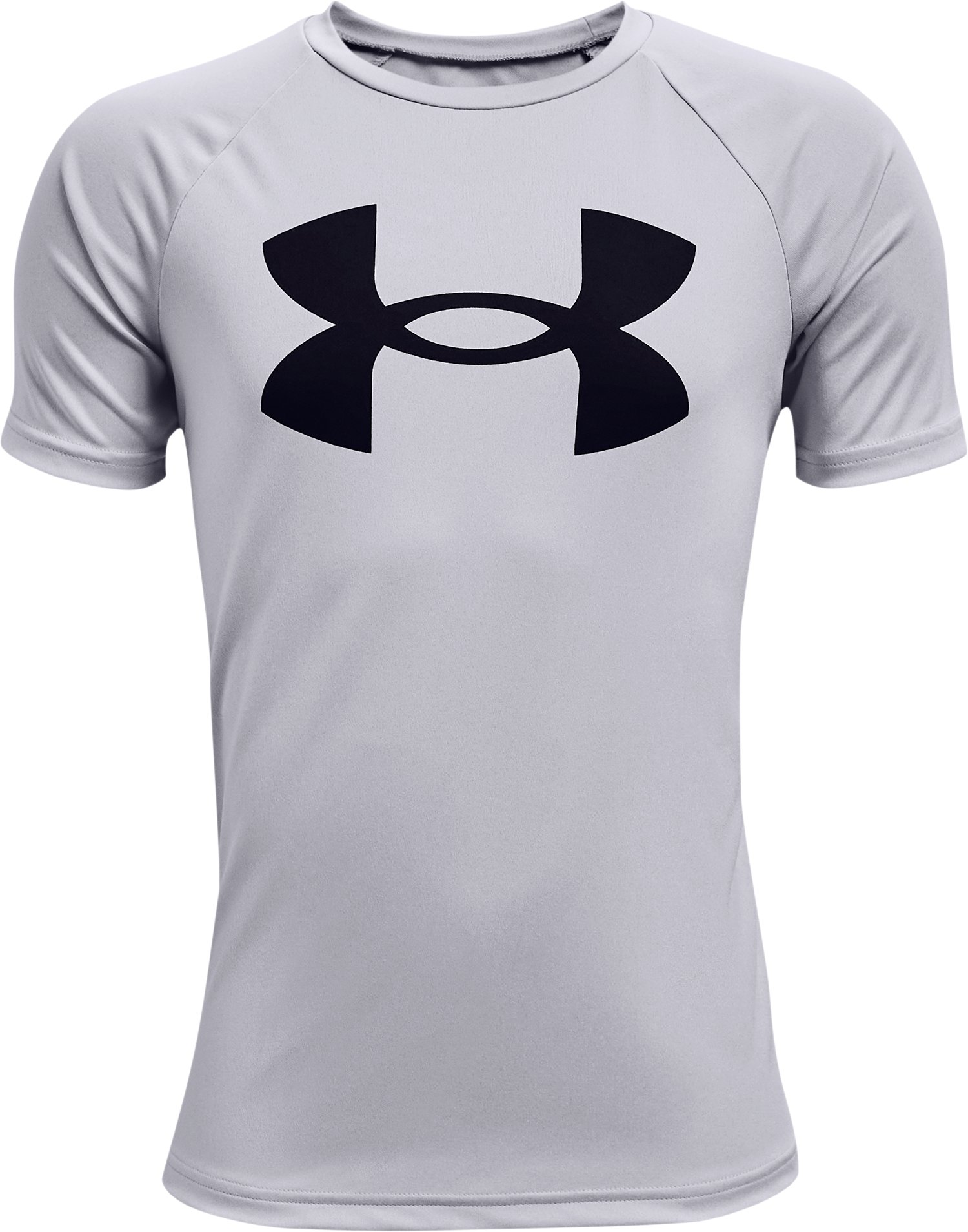 UA Tech Big Logo Boys' Short Sleeve 3