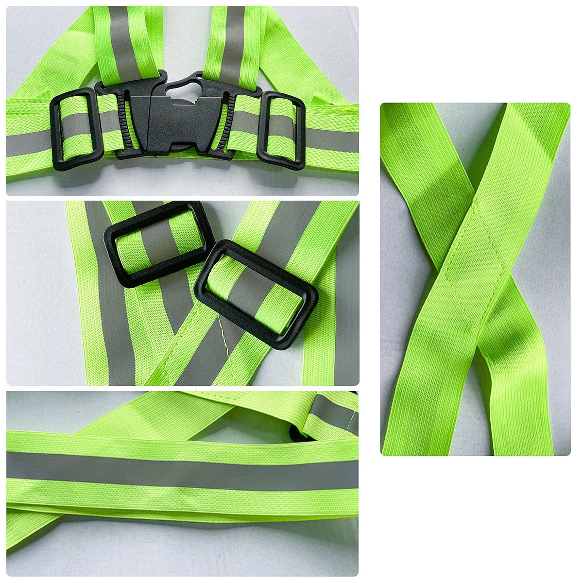 High Visibility Reflective Safety Adjustable Vest Belt 4