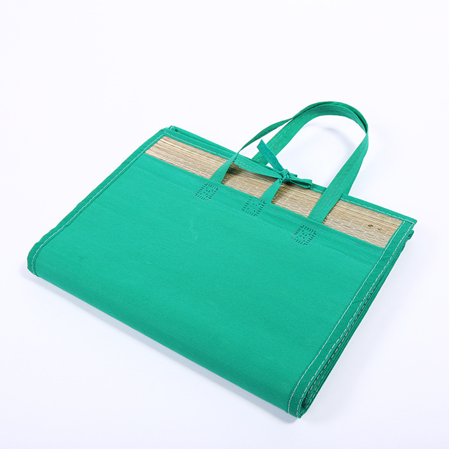 Outdoor Folding Beach Straw Mat 4