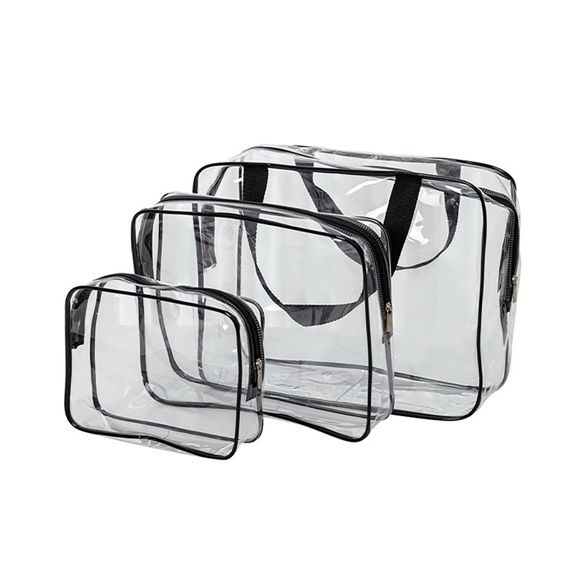 Portable Transparent PVC Toiletry Storage Bag 15