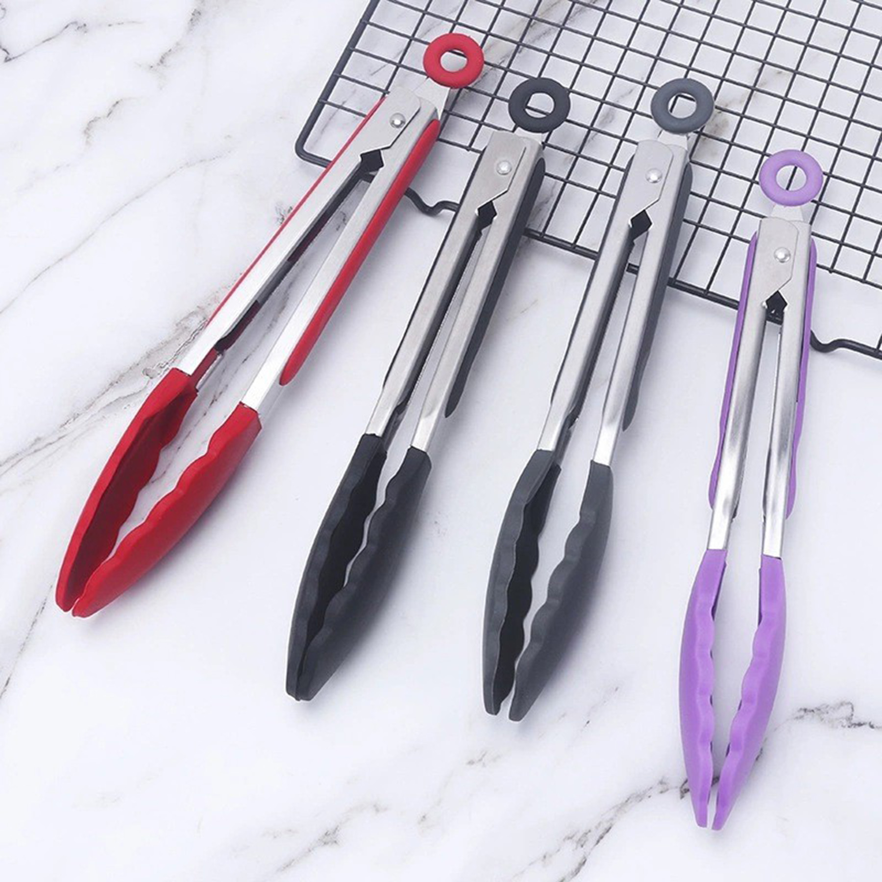 Silicone Kitchen Tongs 3