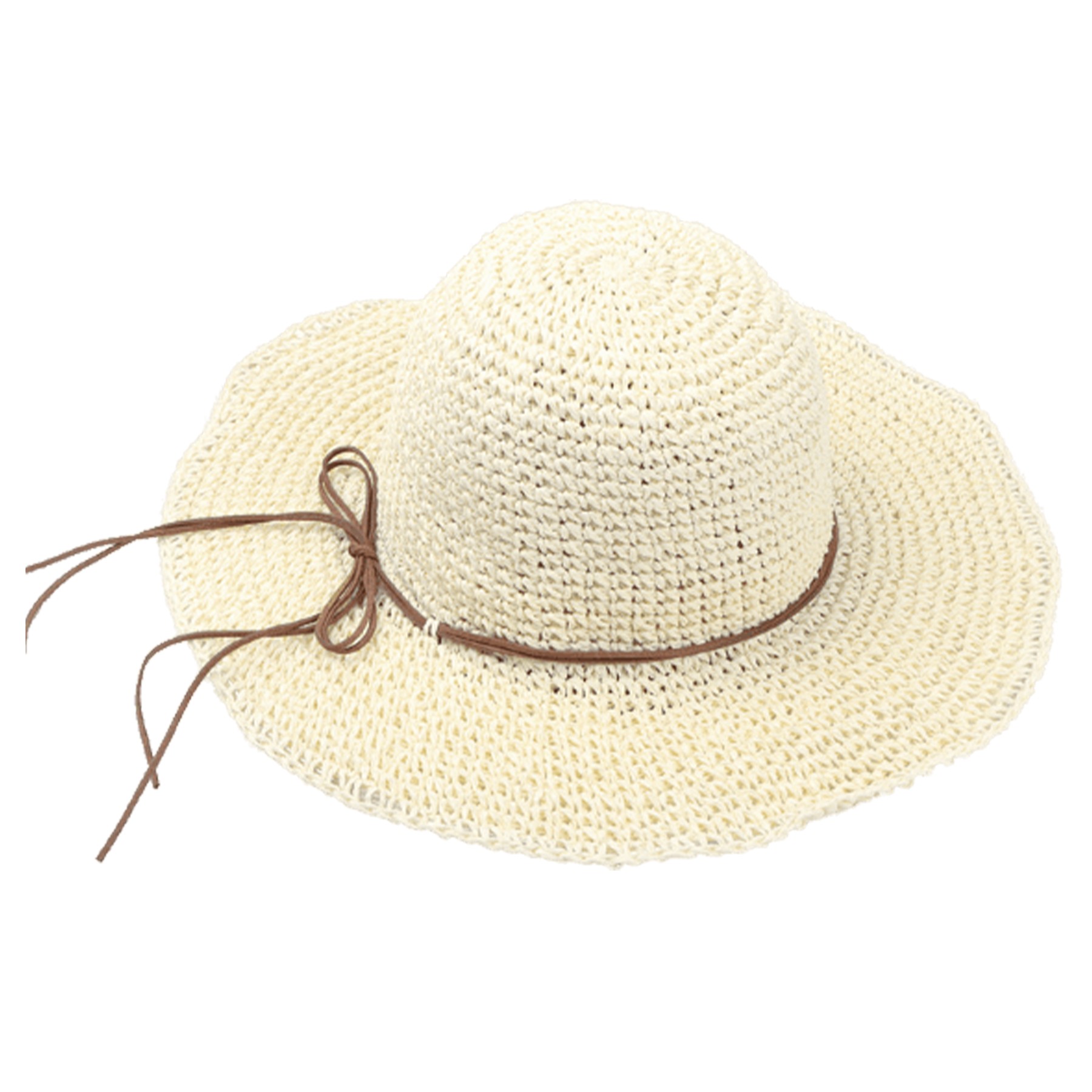 Women'S Wide Brim , Uv Protective Straw Hat 2