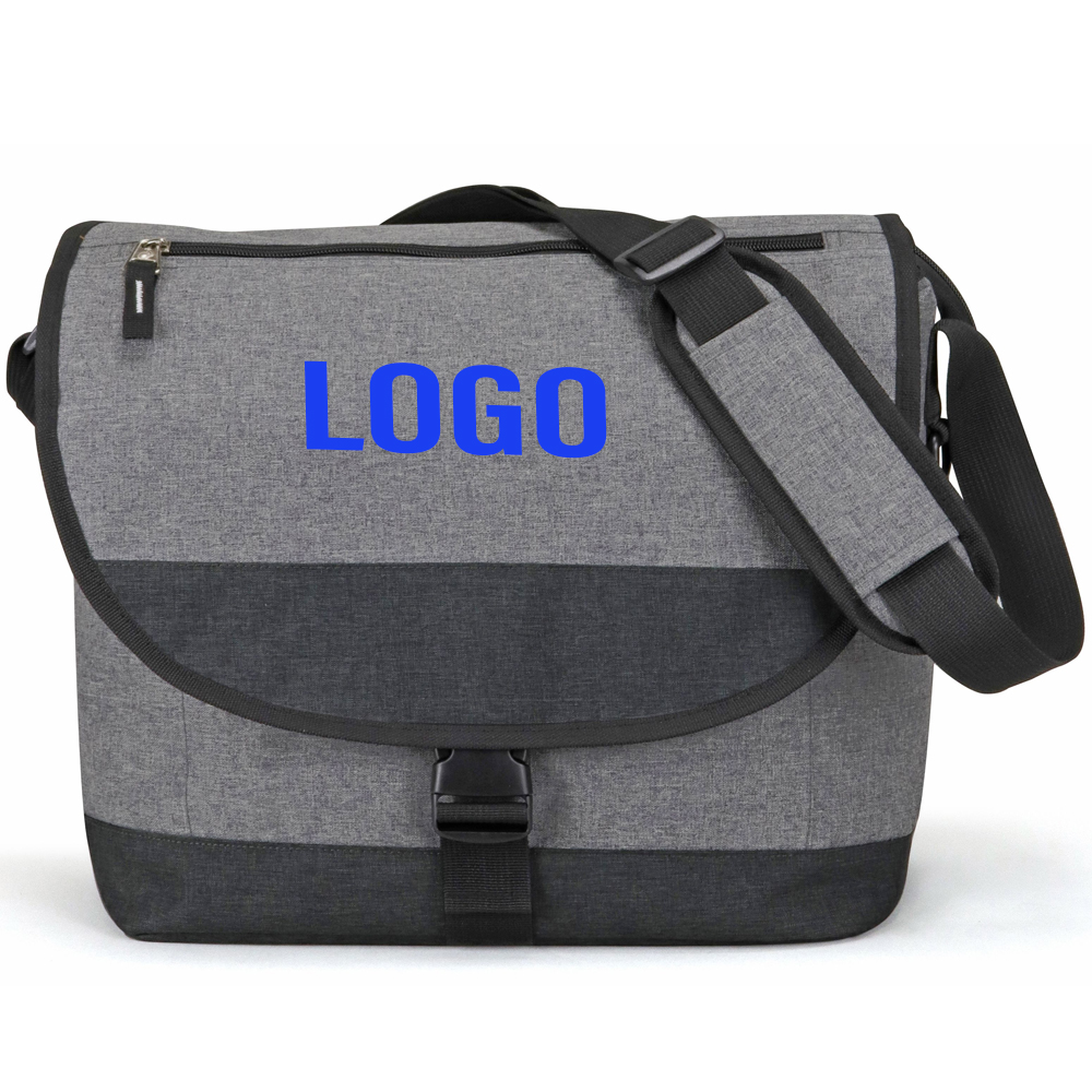 Heathered Messenger Computer Bag 2