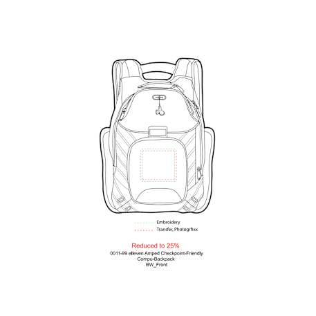 elleven™ Amped TSA 17" Computer Backpack 27