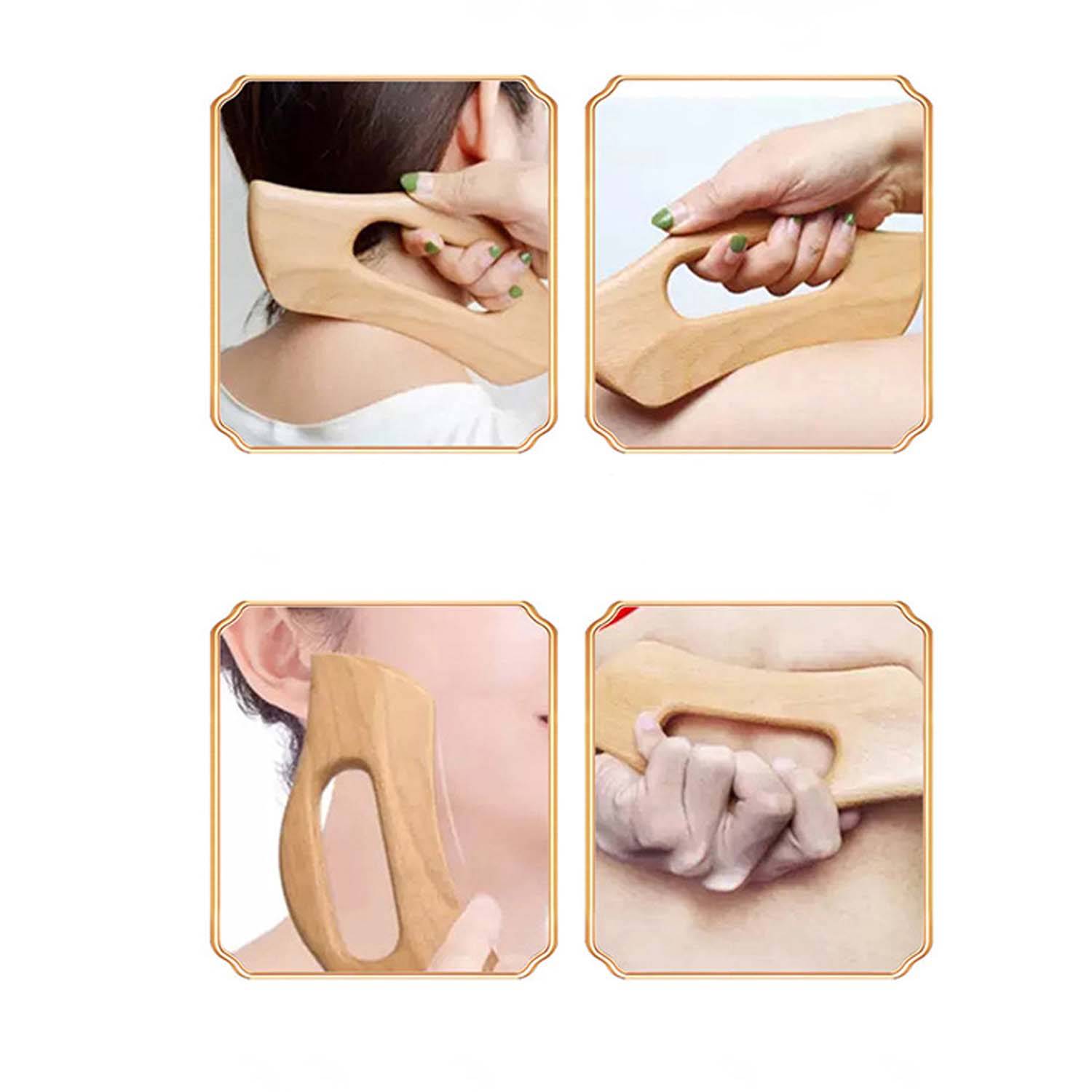 Beech Face Lifting And Whole Body Scraping Board 4