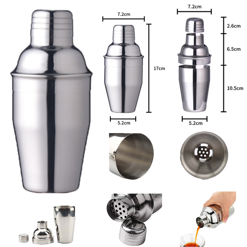 12oz.Stainless Steel Cocktail Shaker 1