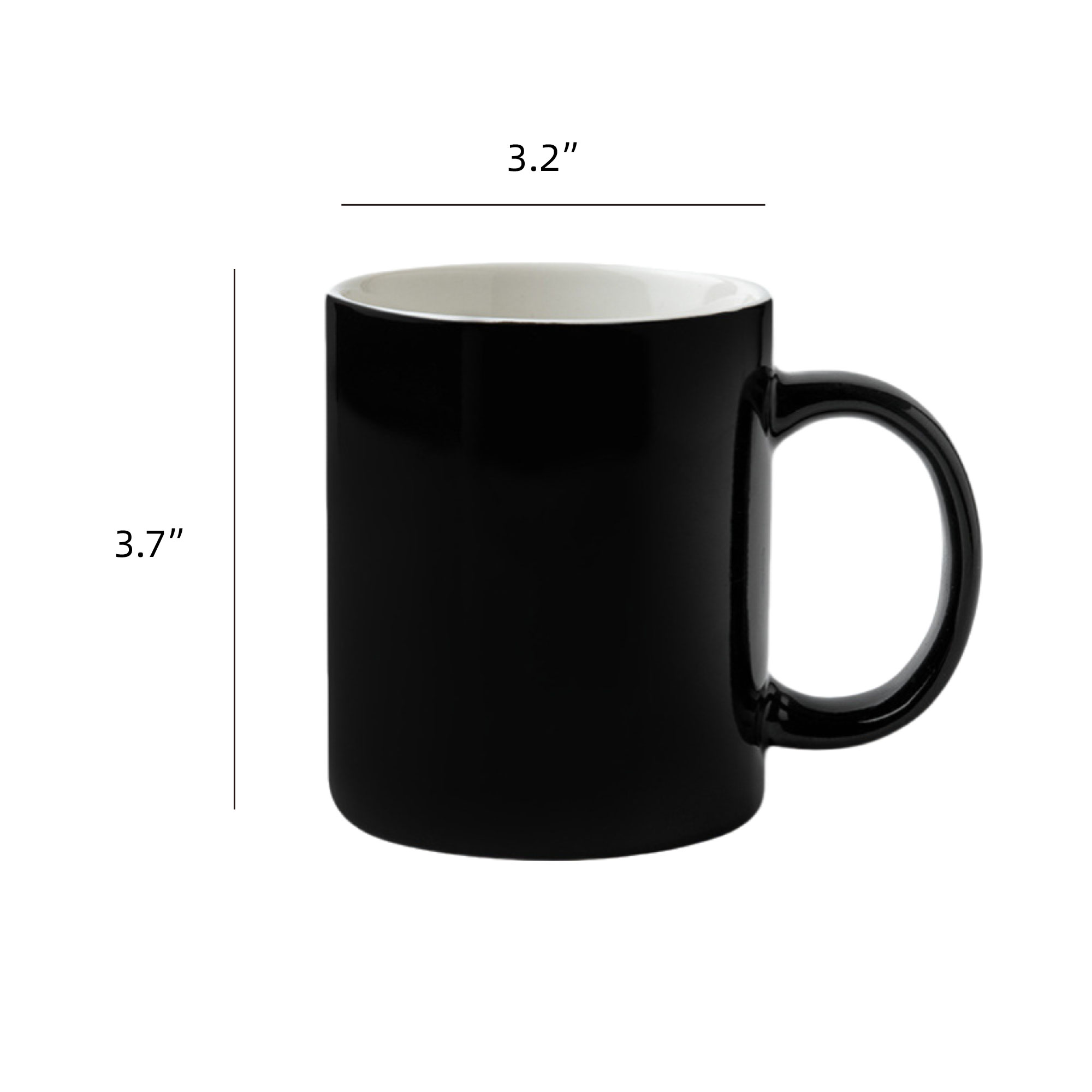 12oz Multi-Color Ceramic Mug 3