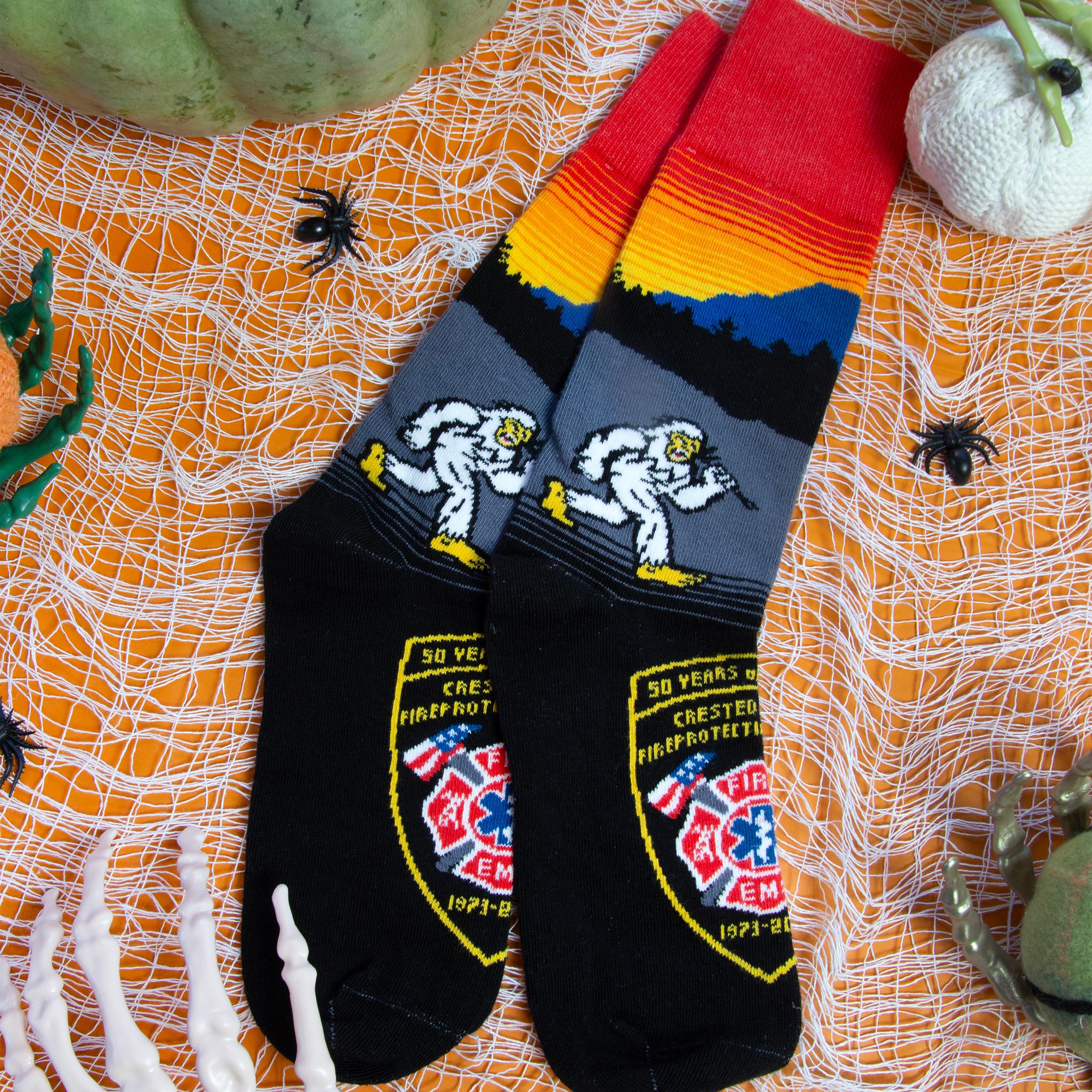 Regular Halloween Socks - Spooky Comfort for Trick-or-Treating - American Made 1