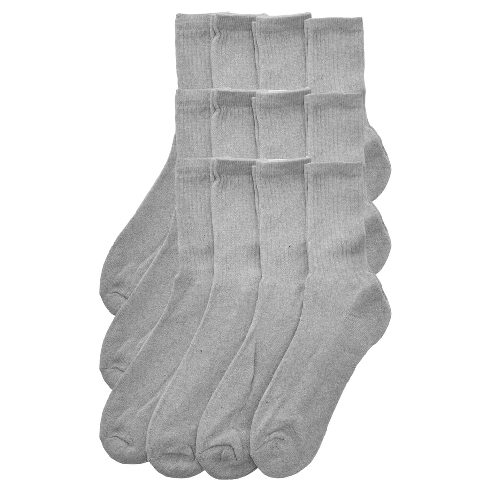 Men's Sport Crew Socks - Gray 2