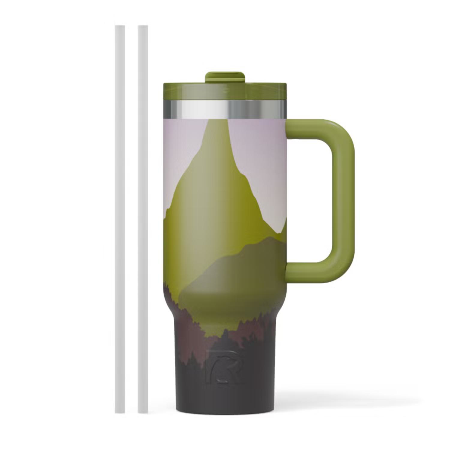 Sunny Summer 30 oz RTIC® Road Trip Tumbler with Handle 7