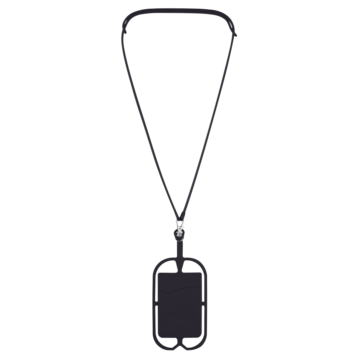 Silicone Lanyard with Phone Holder & Wallet 13