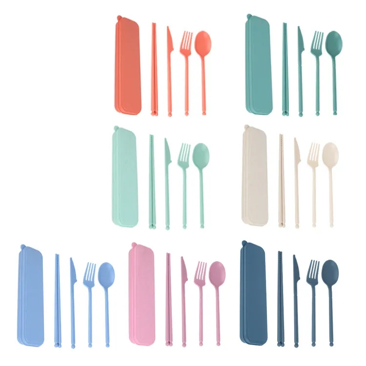 Eco - friendly Fork Spoons Knife Camping Cutlery 1