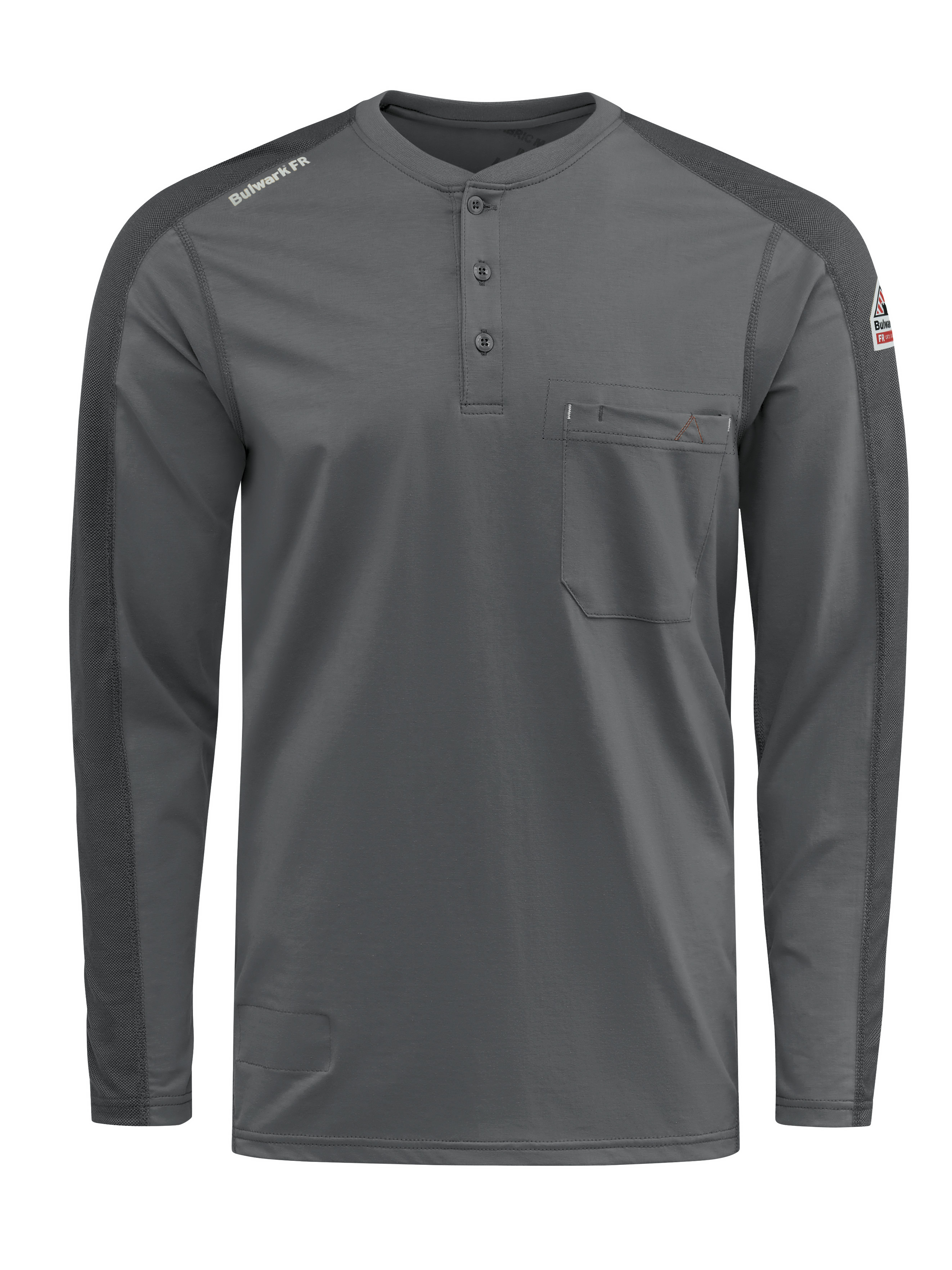Bulwark® Men's Flex Knit Henley 3